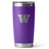 YETI Washington Huskies 20oz. Rambler Tumbler with Magslider Lid