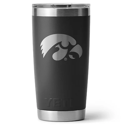 YETI Iowa Hawkeyes 20oz. Rambler Tumbler with Magslider Lid