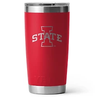 YETI Iowa State Cyclones 20oz. Rambler Tumbler with Magslider Lid