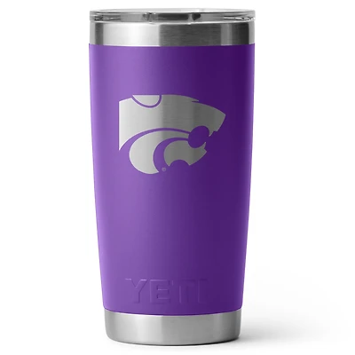 YETI Kansas State Wildcats 20oz. Rambler Tumbler with Magslider Lid