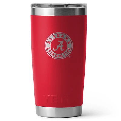 YETI Alabama Crimson Tide 20oz. Rambler Tumbler with Magslider Lid