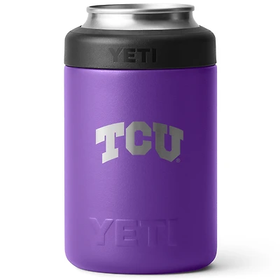 YETI TCU Horned Frogs 12oz. Rambler Colster Can Cooler