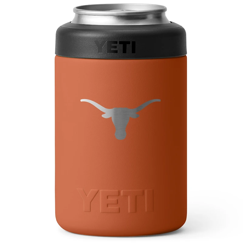 YETI Texas Longhorns 12oz. Rambler Colster Can Cooler