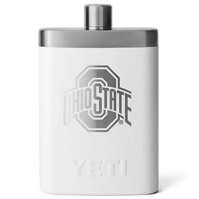 YETI White Ohio State Buckeyes 7oz. Flask