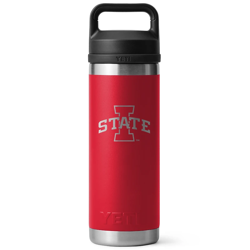 YETI Iowa State Cyclones 18oz. Rambler Chug Water Bottle