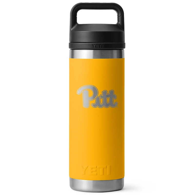 YETI Pitt Panthers 18oz. Rambler Chug Water Bottle