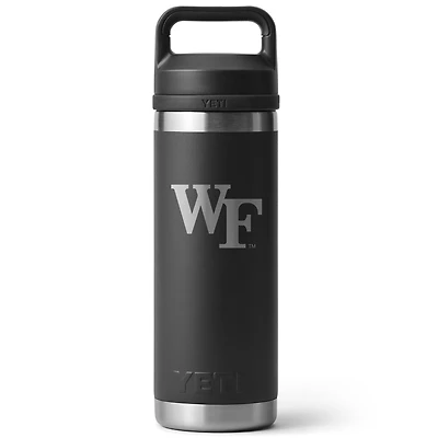 YETI Wake Forest Demon Deacons 18oz. Rambler Chug Water Bottle