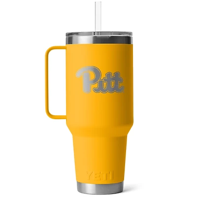 YETI Pitt Panthers 42oz. Rambler Straw Mug