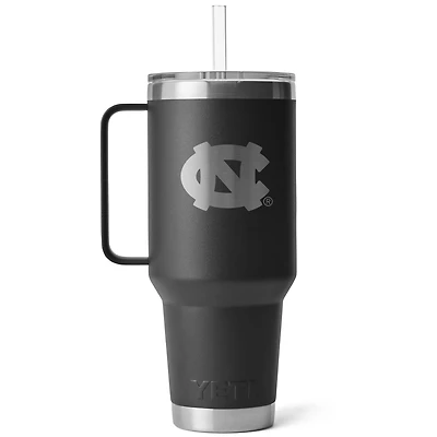 YETI North Carolina Tar Heels 42oz. Rambler Straw Mug