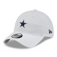 Men's New Era  White Dallas Cowboys Ripstop Casual Classic Adjustable Hat