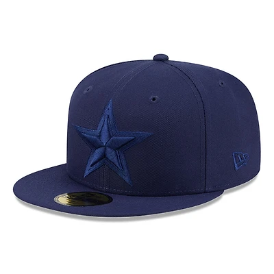 Men's New Era Navy Dallas Cowboys Color Pack 59FIFTY Fitted Hat