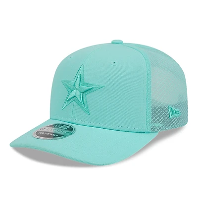 Men's New Era  Mint Dallas Cowboys Color Pack 9SEVENTY Adjustable Hat