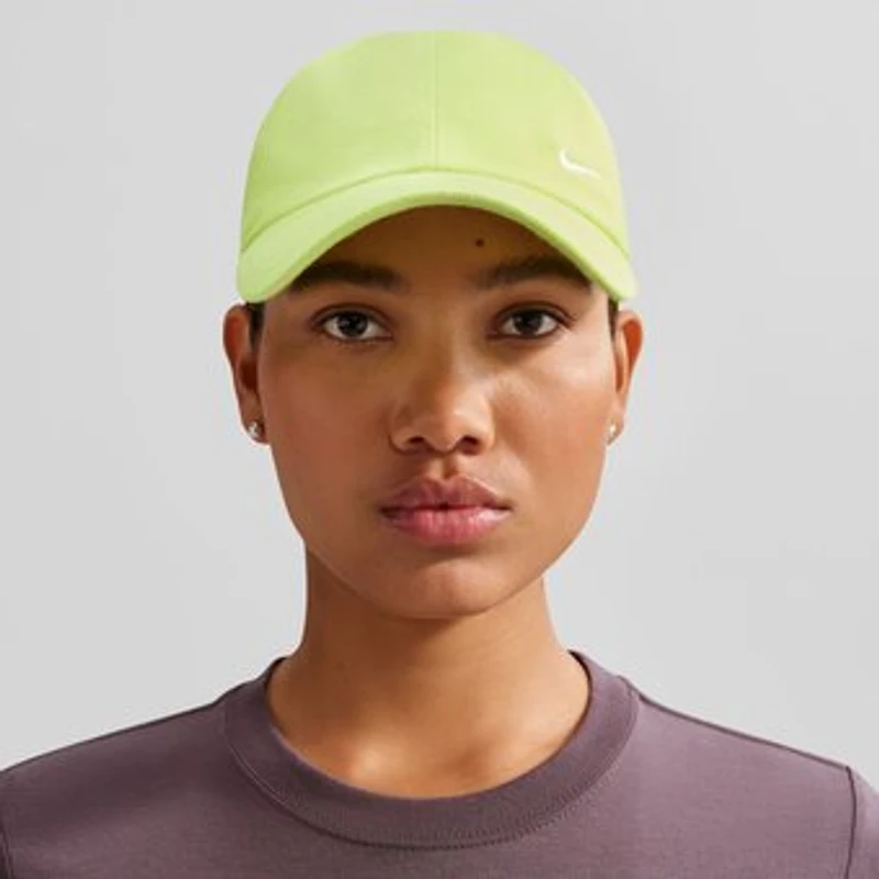 Unisex Nike Neon Green Swoosh Club Adjustable Hat