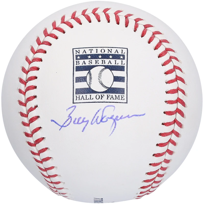 Billy Wagner Houston Astros Autographed Hall of Fame Logo Baseball