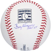 Billy Wagner Houston Astros Autographed Hall of Fame Logo Baseball with "HOF 25" Inscription