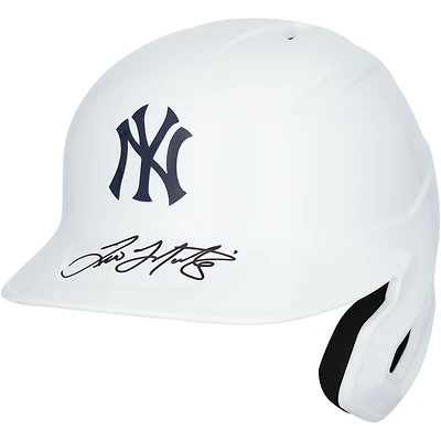 Tino Martinez New York Yankees Autographed Alternate Chrome Replica Batting Helmet