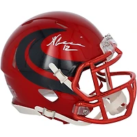Nico Collins Houston Texans Autographed Riddell Battle Red Alternate Speed Mini Helmet