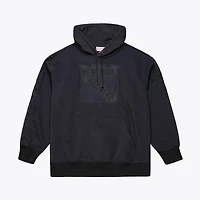 Men's Mitchell & Ness Black New York Rangers Phantom Fleece Hoodie