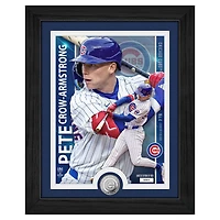 Highland Mint Pete Crow-Armstrong Chicago Cubs 13" x 16" Artist Proof Silver Coin Photomint
