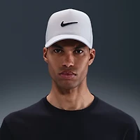 Unisex Nike Gray Swoosh Rise Trucker Adjustable Hat
