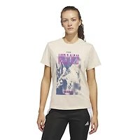 Women's adidas  Beige 2026 FIFA World Cup Concert Series Game Day T-Shirt