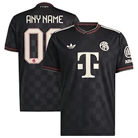 Men's adidas  Black Bayern Munich 2025/26 Third Replica Custom Jersey
