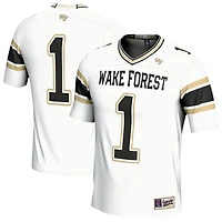 Unisex GameDay Greats #1 White Wake Forest Demon Deacons Lightweight Football Fashion Jersey