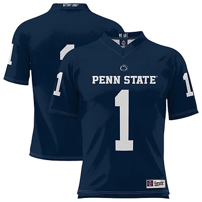Youth GameDay Greats #1 Navy Penn State Nittany Lions Lightweight Football Fashion Jersey