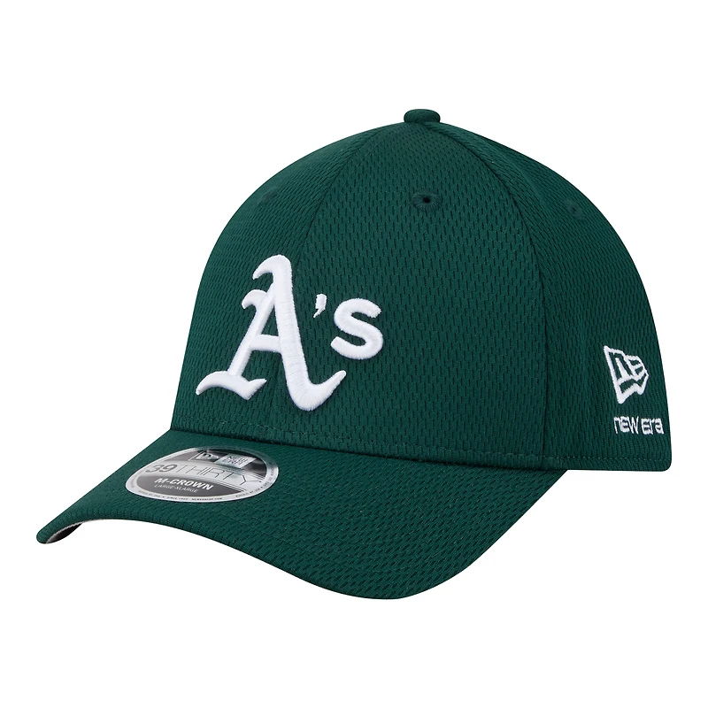 Men's New Era Green Athletics Dash 39THIRTY Flex Hat