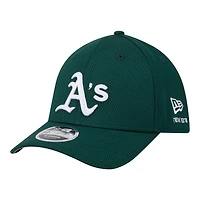 Men's New Era Green Athletics Dash 39THIRTY Flex Hat
