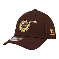Men's New Era Brown San Diego Padres Dash 39THIRTY Flex Hat