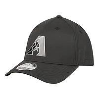 Men's New Era  Black Arizona Diamondbacks Metallic 39THIRTY M-Crown Flex Hat