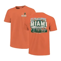 Men's Orange Miami Hurricanes Hyper Local T-Shirt