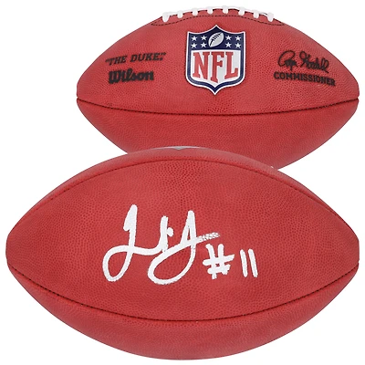 Julio Jones Atlanta Falcons Autographed Wilson Duke Full Color Football