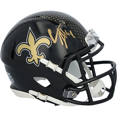 Cameron Jordan New Orleans Saints Autographed Riddell 2022 Alternate Speed Mini Helmet