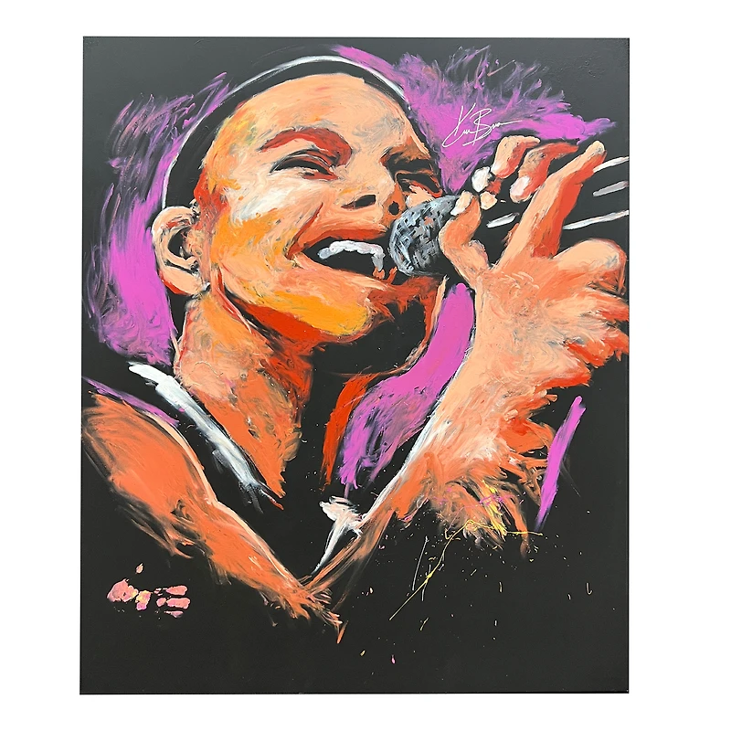 Kane Brown Autographed 48" x 60" Original Canvas Artwork - Art by Cody Sabol