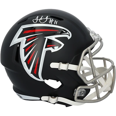 Julio Jones Atlanta Falcons Autographed Riddell Speed Replica Helmet