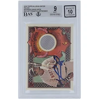 David Ortiz Boston Red Sox Autographed 2022 Topps Allen & Ginter Gray Jersey Relic #AGRA-DO Beckett Fanatics Witnessed Authenticated 9/10 Card