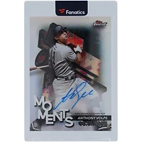 Anthony Volpe New York Yankees Autographed 2024 Topps Finest Moments #FMA-AV Card