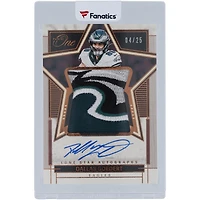Dallas Goedert Philadelphia Eagles Autographed 2023 Panini One Logo Relic #98 #4/25 Card