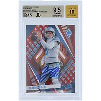 Jared Goff Detroit Lions Autographed 2023 Panini Phoenix Fire Burst #27 #/340 Beckett Fanatics Witnessed Authenticated /10 Card
