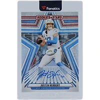 Justin Herbert Los Angeles Chargers Autographed 2024 Panini Rookies & Stars #53 #48/150 Card