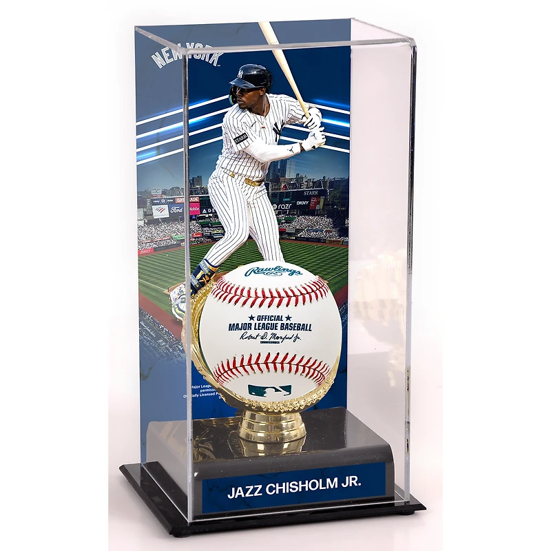 Jazz Chisholm Jr. New York Yankees Sublimated Display Case with Image