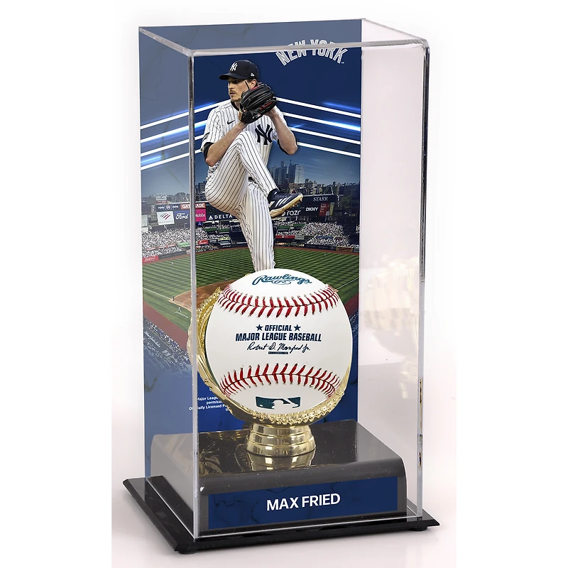Max Fried New York Yankees Sublimated Display Case with Image