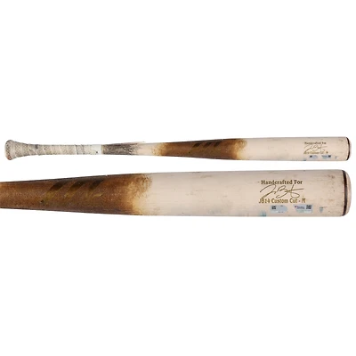Joey Bart Pittsburgh Pirates Game-Used Tan Marucci Broken Bat vs. Texas Rangers on June 20, 2025