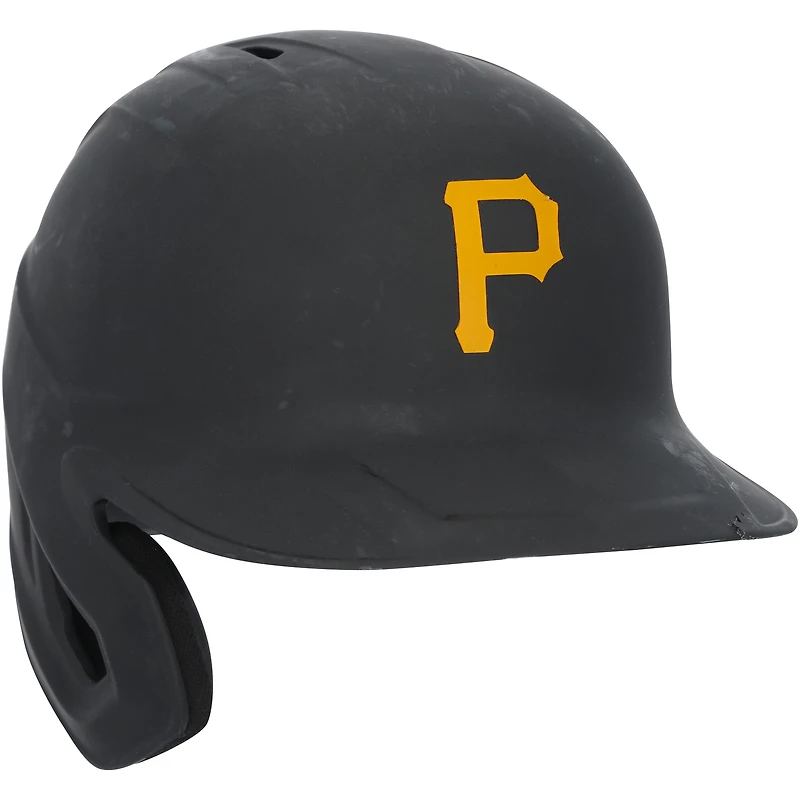 Bryan Reynolds Pittsburgh Pirates Autographed Game-Used #10 Black Batting Helmet vs. Chicago Cubs on June 13, 2025