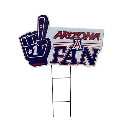 Pegasus Arizona Wildcats 11" x 23" #1 Fan Yard Sign