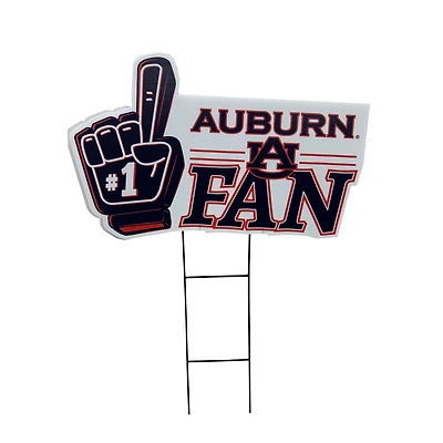 Pegasus Auburn Tigers 11" x 23" #1 Fan Yard Sign