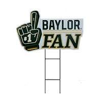 Pegasus Baylor Bears 11" x 23" #1 Fan Yard Sign