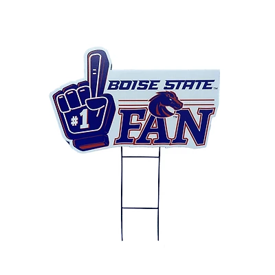 Pegasus Boise State Broncos 11" x 23" #1 Fan Yard Sign